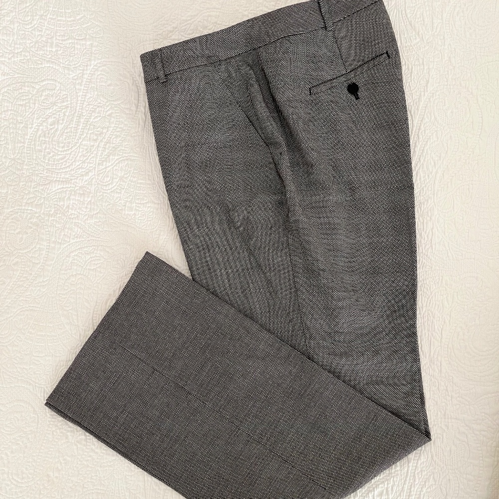 Talbots Heritage Lined Birdseye Dress Pants NWT 12W